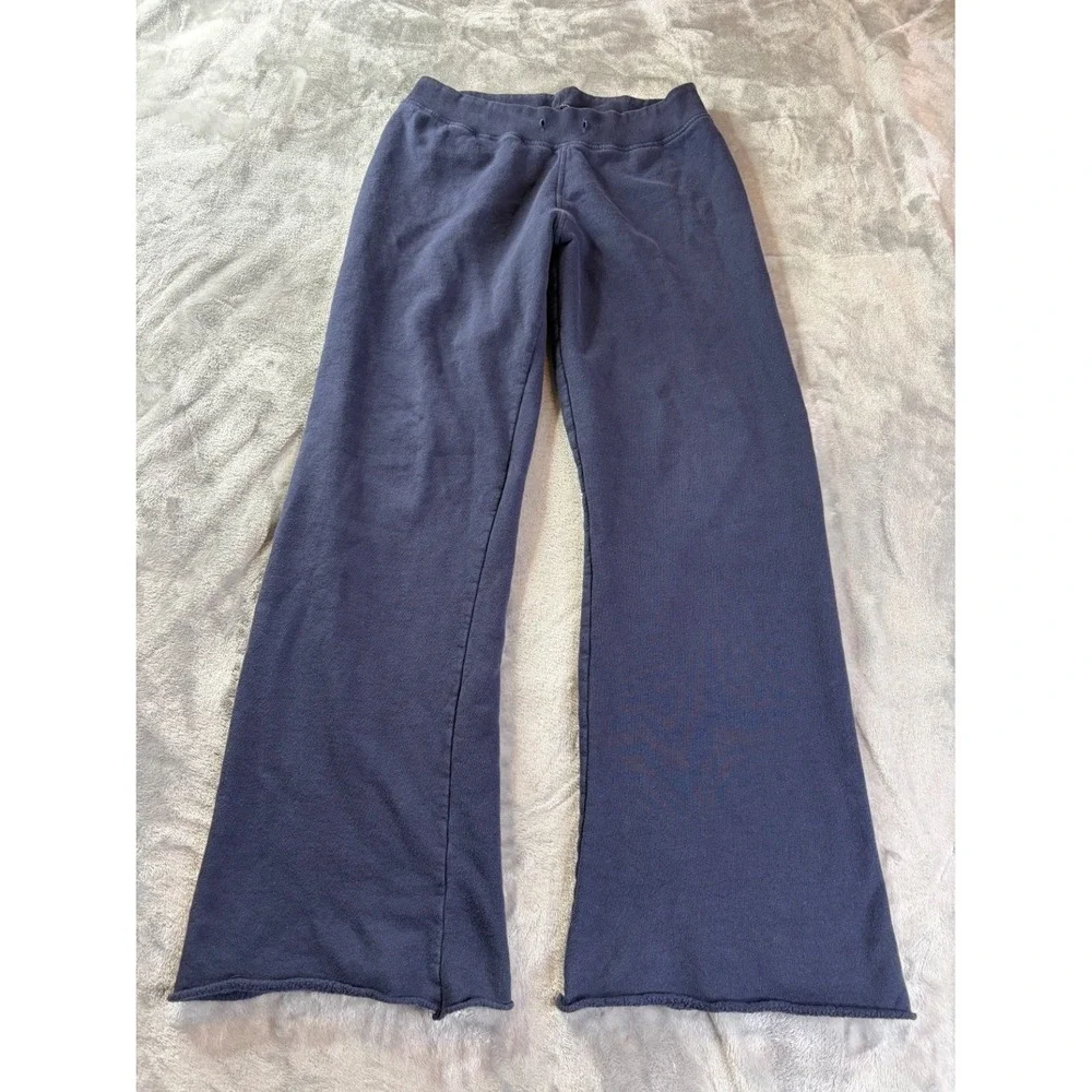 Brandy Melville OS Sweatpants Anastasia Womens OS Blue Wide Leg Y2K 2000's